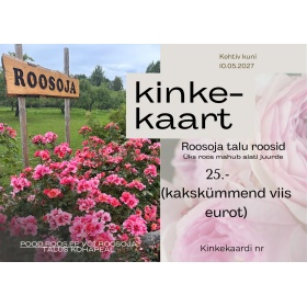 Roosoja talu kinkekaart